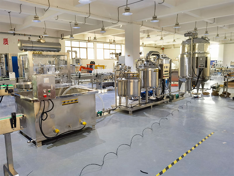 蜂蜜灌裝機(jī)旋蓋生產(chǎn)線